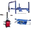 TUXEDO FP14KA 14,000 LB CHAIN DRIVEN ALIGNMENT LIFT, 3D IMAGE WHEEL ALIGNER, ROLLING AIR JACK COMBO PACKAGE