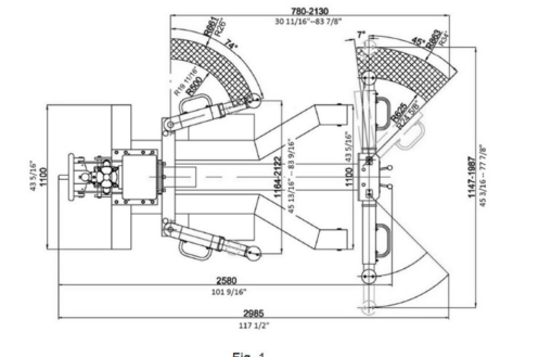 Ideal Msc-6klp Mobile Single Post Lift